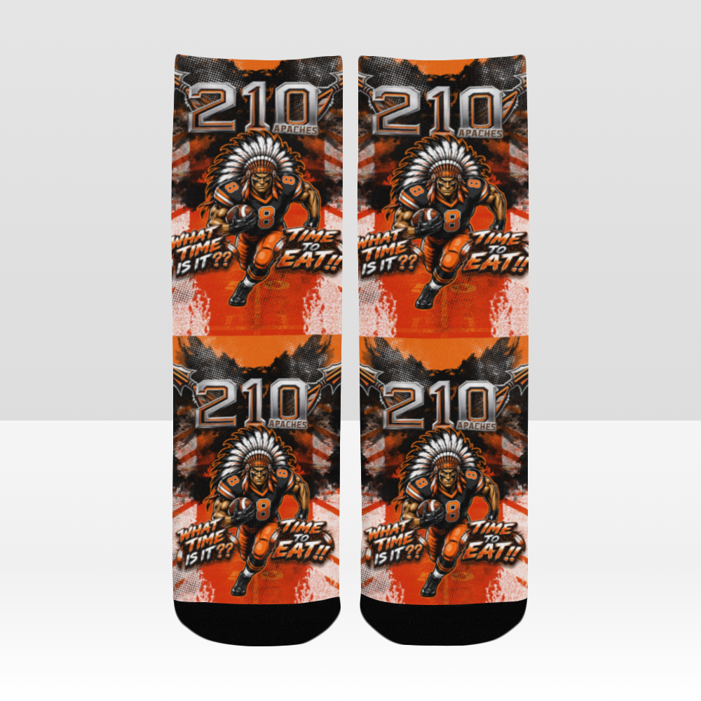 Custom 210 Apaches sports socks